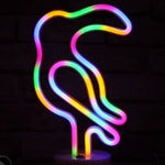 Battery Powered USB LED Sign Neon Lights Home Shop Decoration Party Fairy Lamp