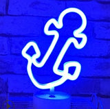 Battery Powered USB LED Sign Neon Lights Home Shop Decoration Party Fairy Lamp