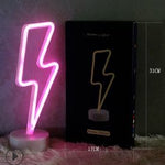 Battery Powered USB LED Sign Neon Lights Home Shop Decoration Party Fairy Lamp