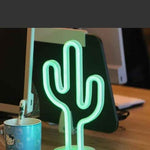 Battery Powered USB LED Sign Neon Lights Home Shop Decoration Party Fairy Lamp