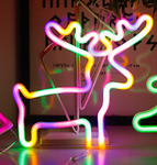 Christmas!! Deer Neon Light