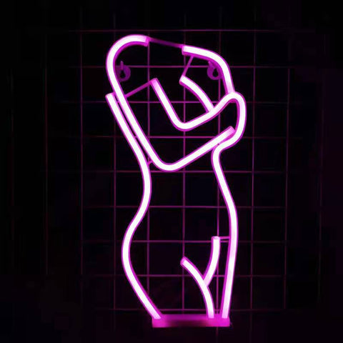 Lady3 Neon Light