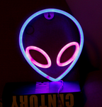 Allienware Neon Light Blue+Pink