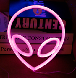 Allienware Neon Light Pink