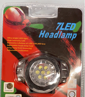 7LED Headlamp