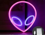 Battery Powered USB LED Sign Neon Lights Home Shop Decoration Party Fairy Lamp