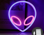 Battery Powered USB LED Sign Neon Lights Home Shop Decoration Party Fairy Lamp