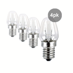 E14 Light Globe Warm White – 4 Pack