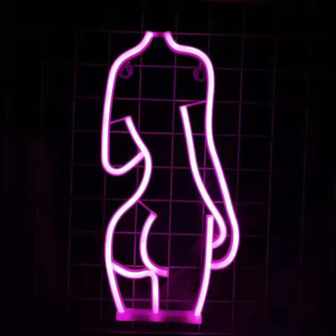 Lady4 Neon Light