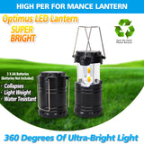 Portable 30 LED Collapsible Camping Lantern Hiking Tent Outdoor Lamp Light