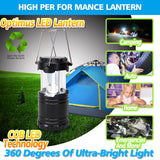 Portable 30 LED Collapsible Camping Lantern Hiking Tent Outdoor Lamp Light