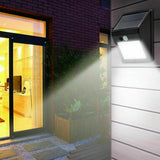 Solar Powered LED Wall Light